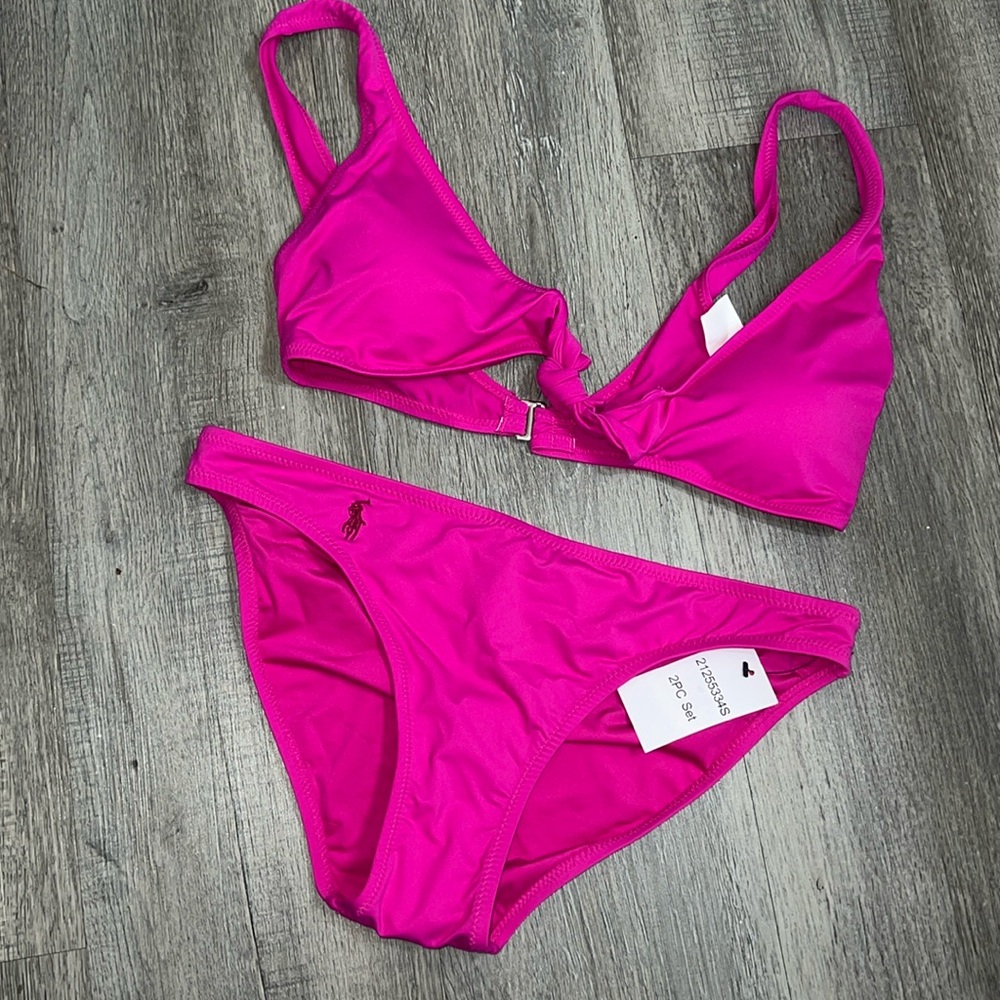 Polo Ralph Lauren Fuchsia Bikini